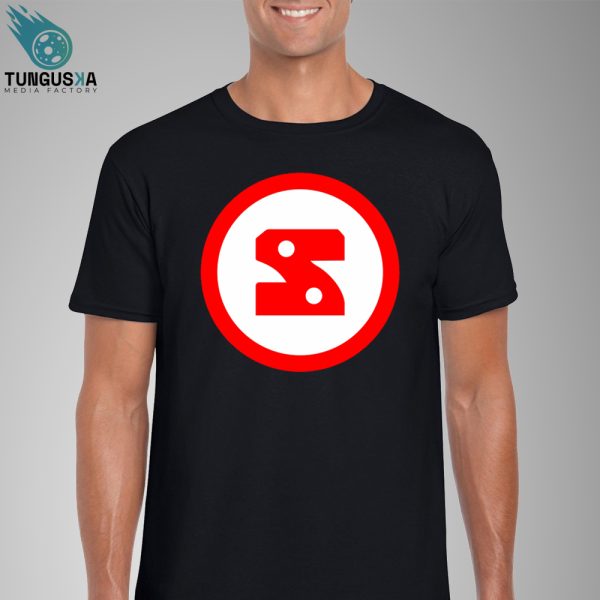 Camiseta negra logo SAKE para hombre